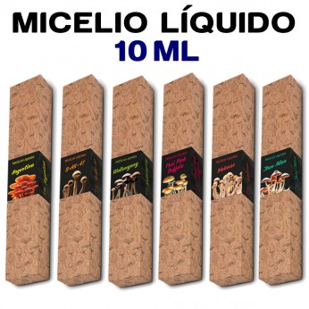 Jeringas de micelio líquido 10ml, diferentes variedades.