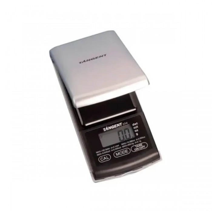 Báscula Tanita Tangent 104 con capacidad de peso 300 gramos y precisión de 0,1g con tapa.