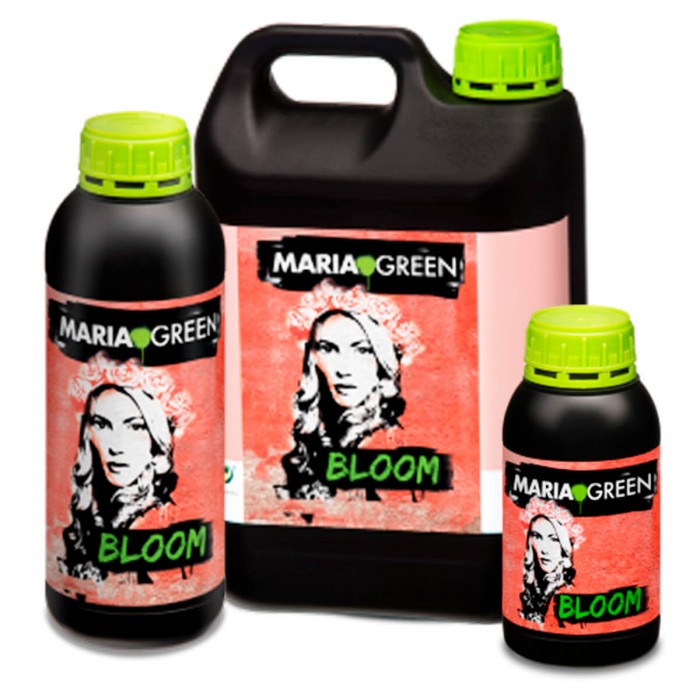 Floración de Maria Green - Abono para marihuana, formatos.