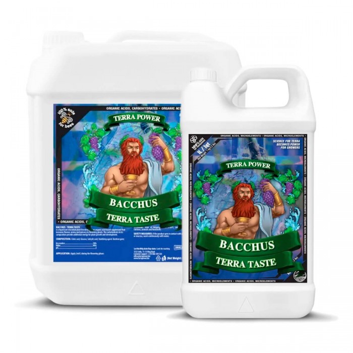 Bacchus Terra Taste de Terra Power, diferentes formatos.