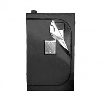 Armario Cultibox Olympus de 145x145x235 cm, ventana.