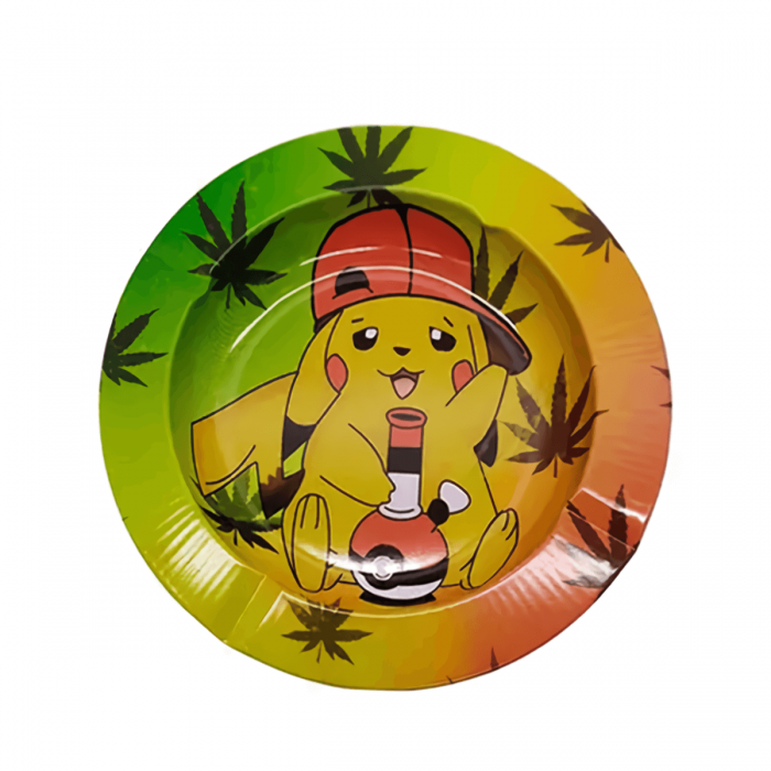 Cenicero metálico Pikachu con Bong.
