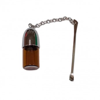 Bote con cucharilla de 36mm y material de cristal UV.