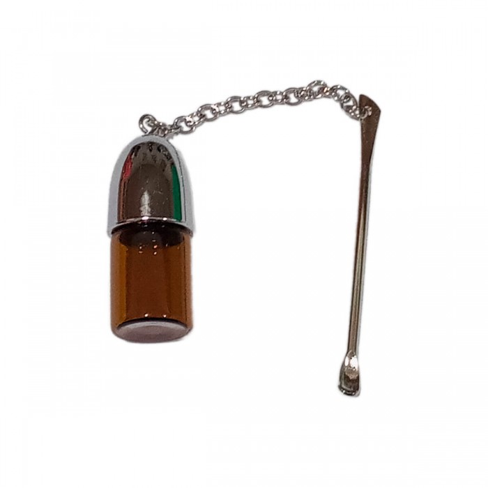 Bote con cucharilla de 36mm y material de cristal UV.