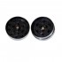 Grinder metálico para marihuana con diferentes modelos, abierto.