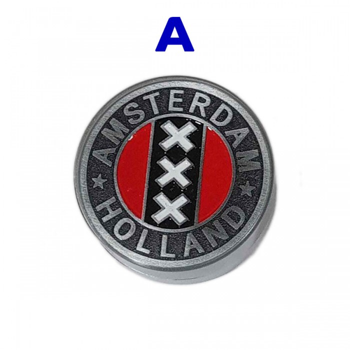 Grinder metálico para marihuana modelo A Holland Amsterdam.