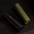 Vaporizador portátil PAX Flow, color negro y verde.