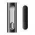 Vaporizador portátil PAX Flow, color negro Onix, calentador de hierba.