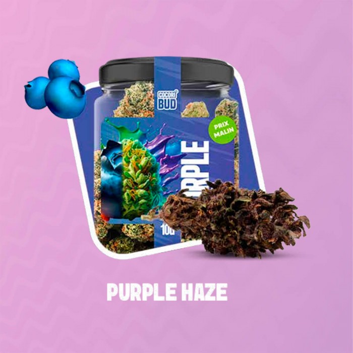 Flores CBD Cocori Purple Haze 5g de la línea Premium.