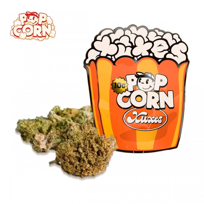 Flores CBD Pop Corn Sweet Mandarine 10g de la marca Xuxes.