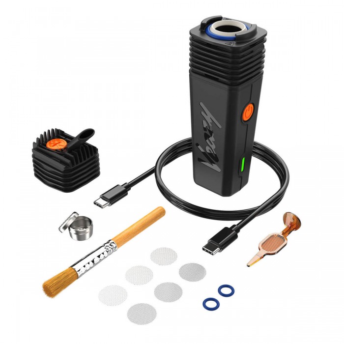 Vaporizador Veazy de Storz & Bickel, componentes.