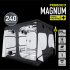 Armario Garden Highpro Magnum de Probox 240, 240x240x220cm.