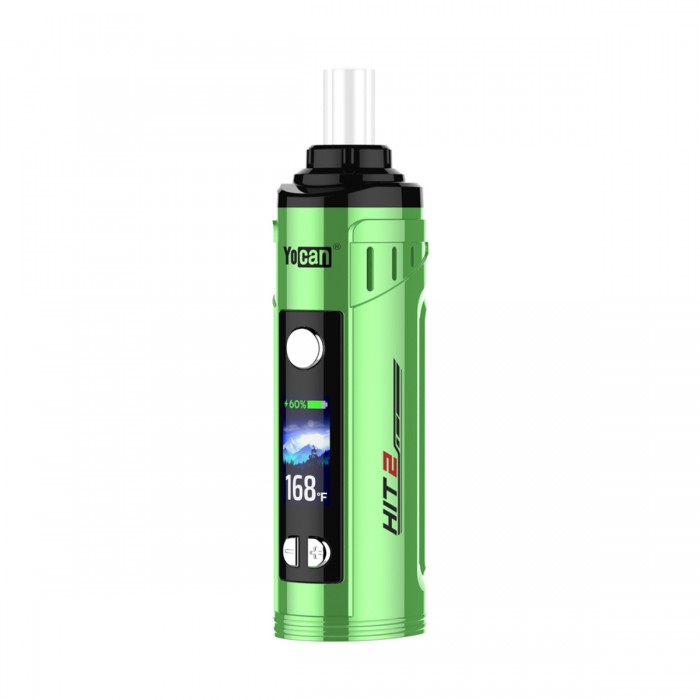 Vaporizador HIT 2 de Yocan, color verde.