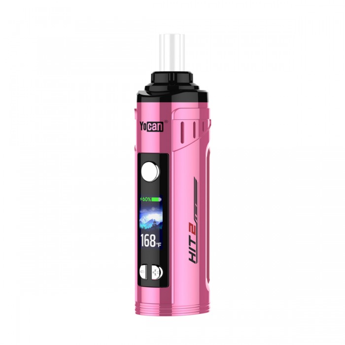 Vaporizador HIT 2 de Yocan, color rosa.