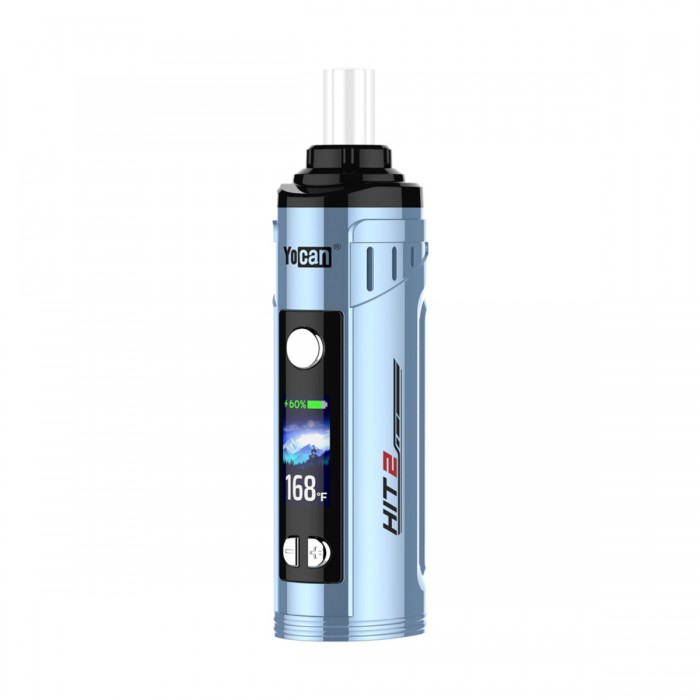 Vaporizador HIT 2 de Yocan, color azul.