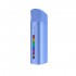 Vaporizador de resinas Pocket de YoCan, para concentrados y extracciones, color azul perspectiva.