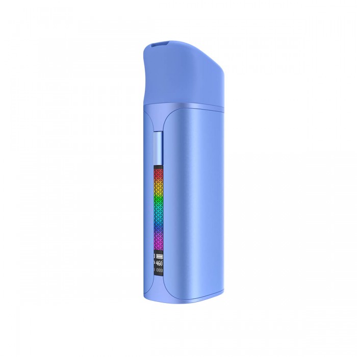 Vaporizador de resinas Pocket de YoCan, para concentrados y extracciones, color azul perspectiva.