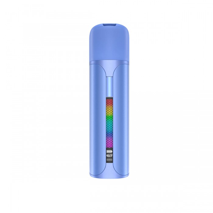 Vaporizador de resinas Pocket de YoCan, para concentrados y extracciones, color azul frontal.
