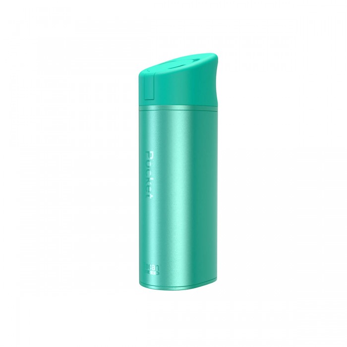 Vaporizador de resinas Pocket de YoCan, para concentrados y extracciones, color verde trasera.