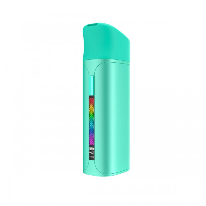 Vaporizador de resinas Pocket de YoCan, para concentrados y extracciones, color verde perspectiva.
