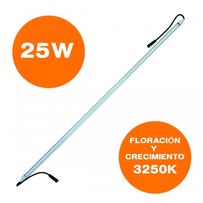 Barras LED 25w Spiderlux modelo Clone con temperatura de 3250k