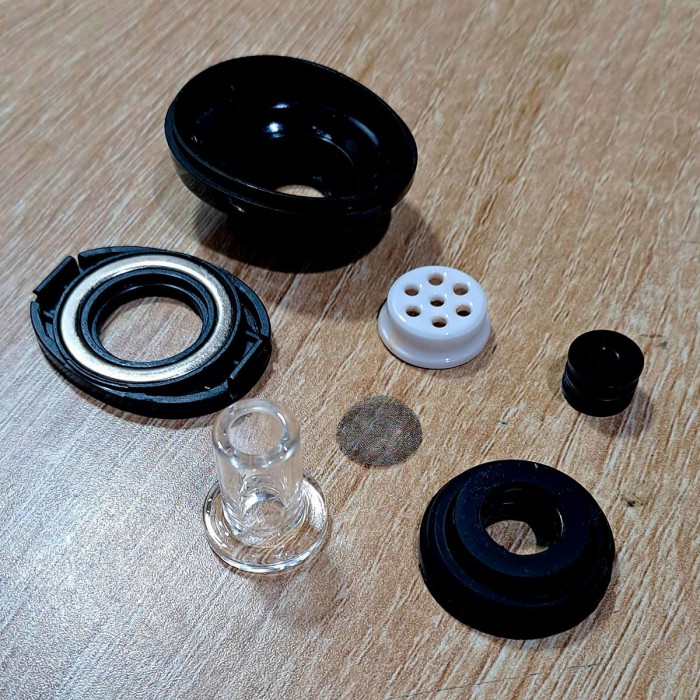 Boquilla Hit 2 magnética para vaporizador, despiece para limpieza a fondo.