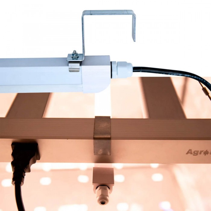 Barras LED UV Twins de 22w cada una Agrolite, acople.