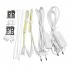 Barras LED 2xCB10w Twins de 10w cada una Agrolite, conexiones.