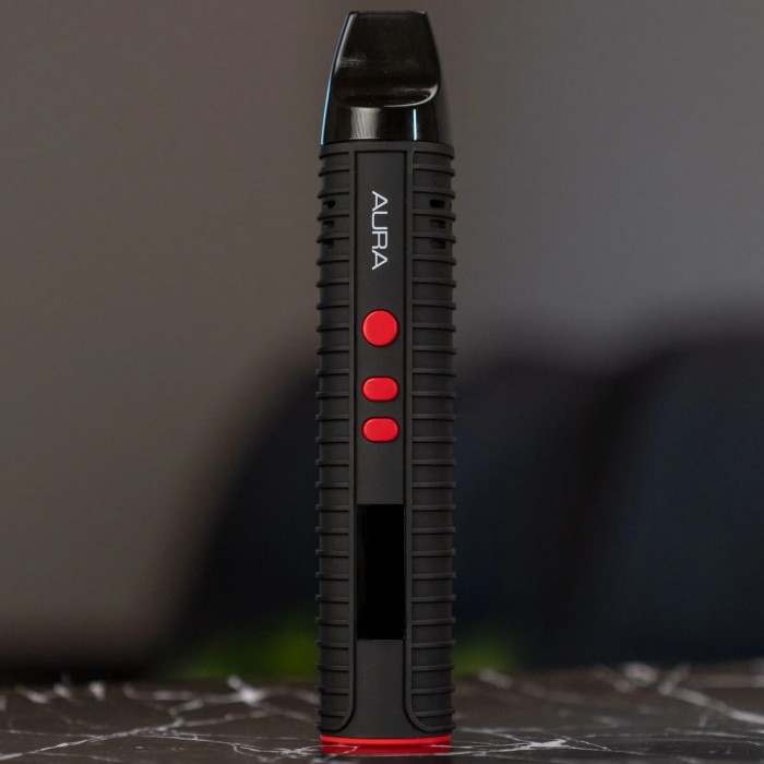 Vaporizador Flowermate Aura Ultraportatil para hierbas secas, presentación.