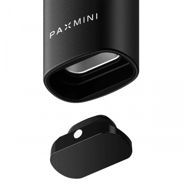 Vaporizador PAX Mini negro para hierbas secas, cazoleta.