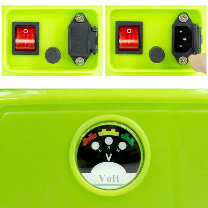 Mochila Pulverizadora Eléctrica Electrogrow de 16l, conexión y medidor de nivel.