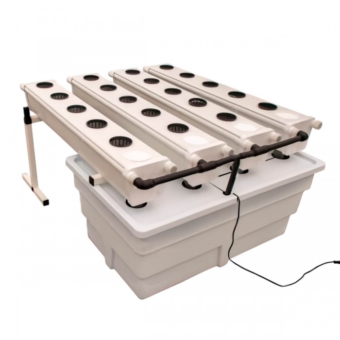 Sistema NFT para cultivos productivos, Terra Aquatica para 20 plantas.