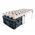 Sistema NFT para cultivos productivos, Terra Aquatica para 40 plantas.