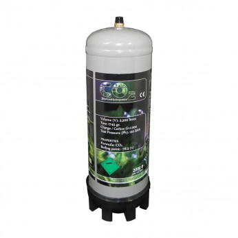 Bombona de CO2 para Kit Neptune Hydroponics.