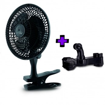 Kit de Ventilador Pinza Cyclone Fijo y Clip Monkey.