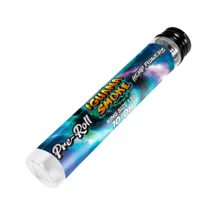 Petardo liado 10-OH de iguana smoke 1,5g, envase.
