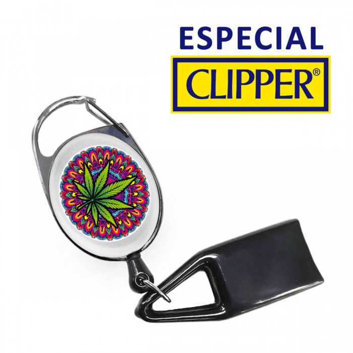 Portamecheros extensible para Clipper Mandala Leaf.