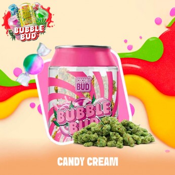 Flores CBD Cocori Candy Cream 10g de la línea Bubble Bud.