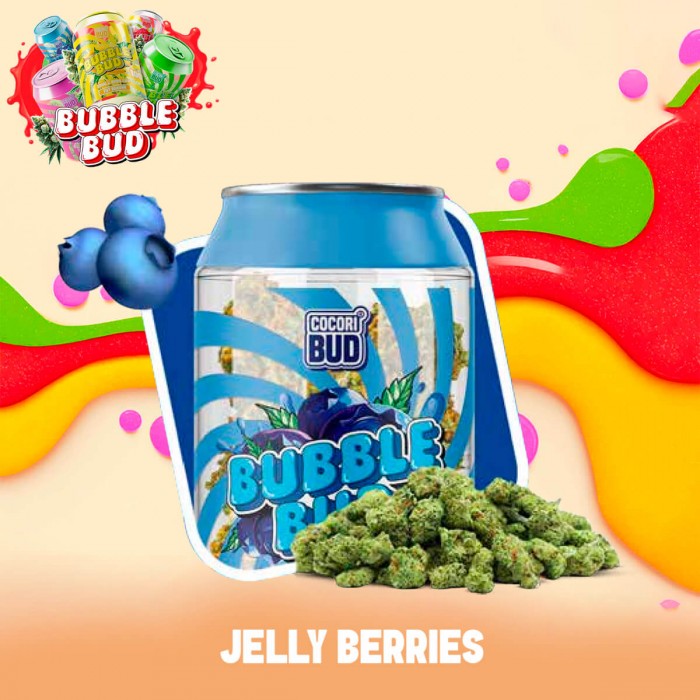 Flores CBD Cocori Jelly Berries 10g de la línea Bubble Bud.