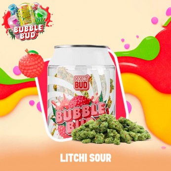 Flores CBD Cocori Litchi Sour 10g de la línea Bubble Bud.