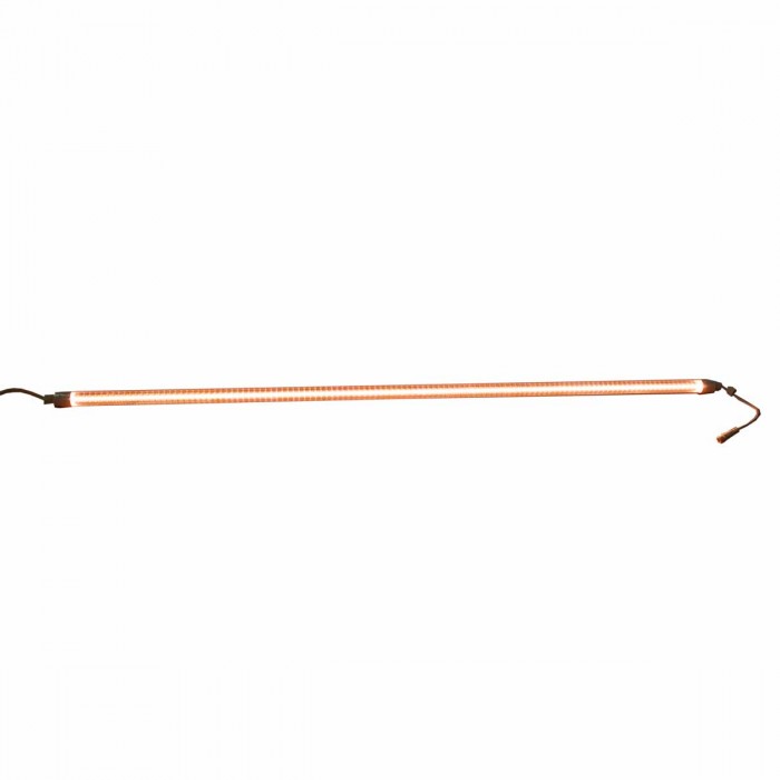 Barras LED 25w Spiderlux modelo Clone con temperatura de 3250k, encendida.