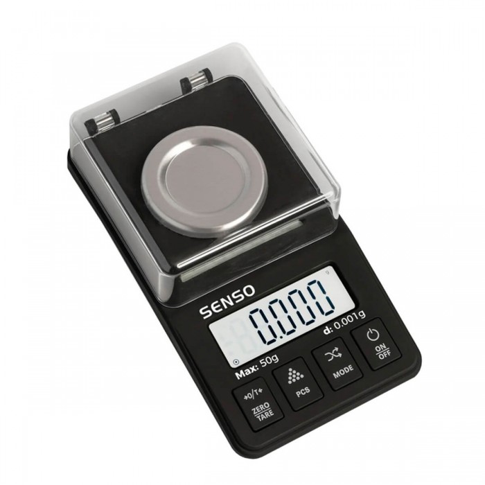 Báscula Senso 250 On Balance de 50g con precisión de 0,001g.