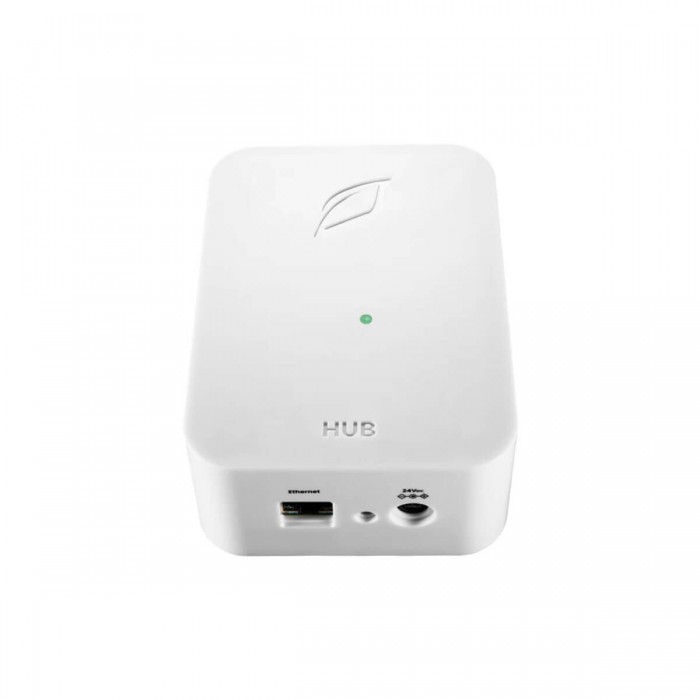 Links Hub de Growlink toma de internet y corriente.