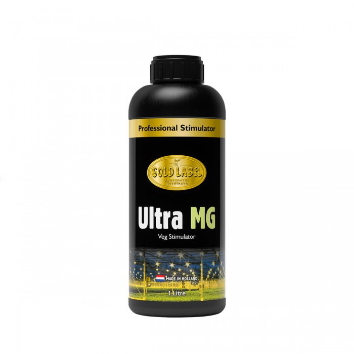 Ultra MG, estimulador vegetativo (Gold Label) complemento para cultivo de marihuana de 1L.