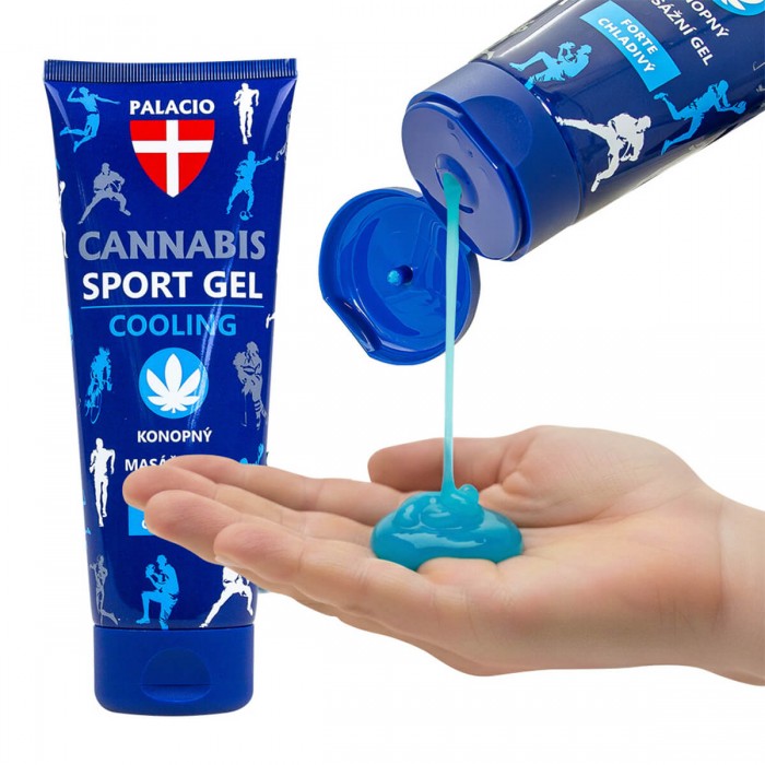 Gel con aceite de cáñamo Sport de Palacio de 200ml.