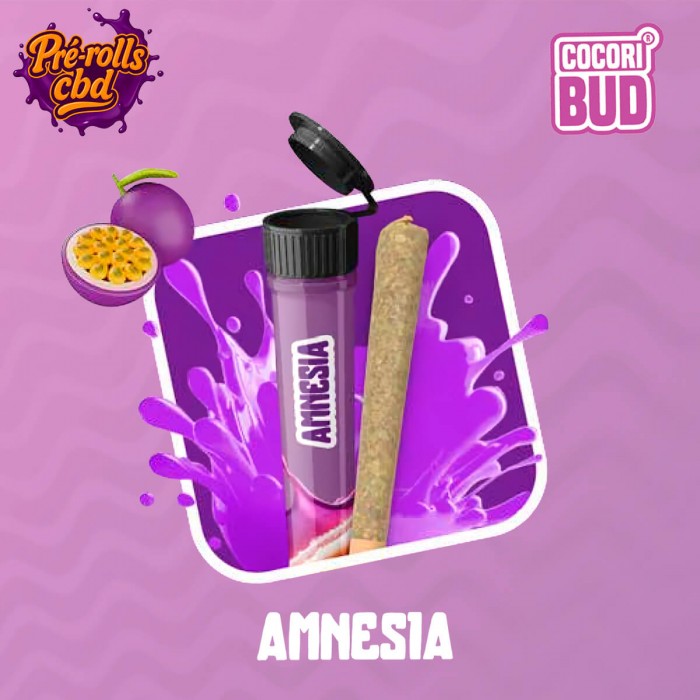 Pre-Rolls CBD King Size de Cocori Bud, Amnesia.