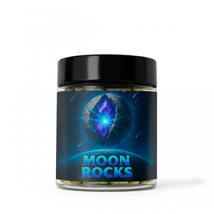 Cogollos con resina Moonrocks de Arkano.