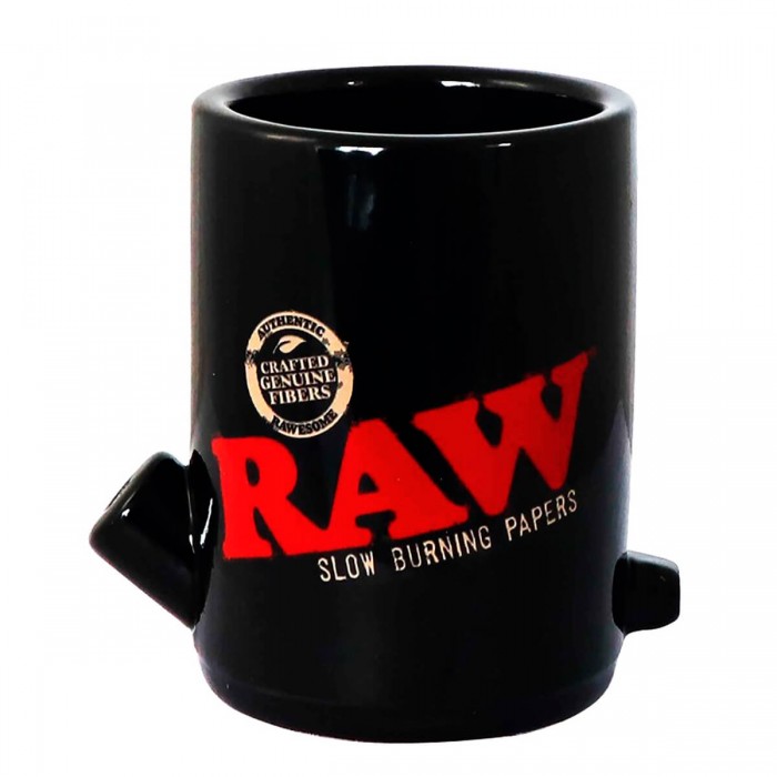 Taza para cafe RAW con pipa integrada.