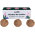 Bombas de Semillas aromáticas Meliflor de perejil-cilantro y romero, bolas de arcilla caseras.