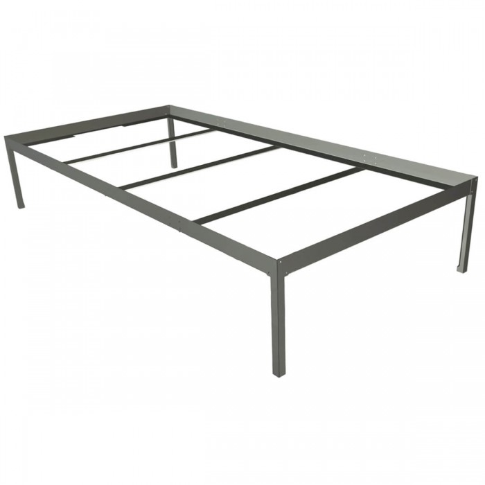 soporte para bandeja gris de 1 x 2 metros.
